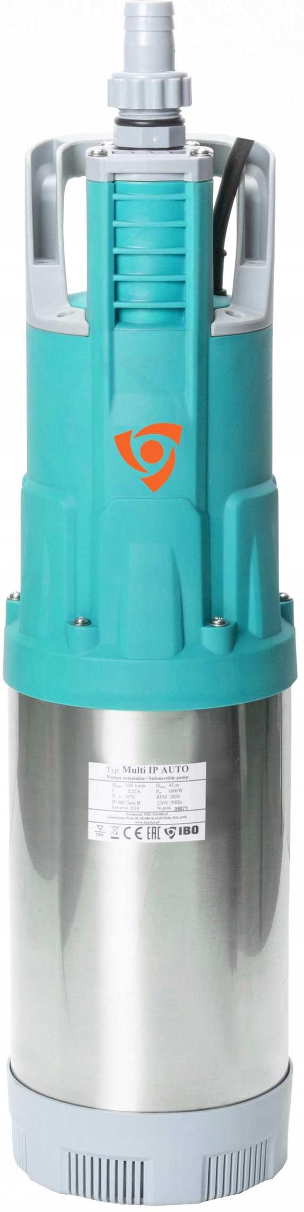 Multi IP 1000 AUTO dykpumpe 230V