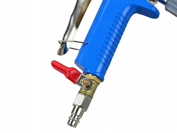 PNEUMATISK PUDSMALERISPISTOL MED 5L TANK + GEKO DYSER