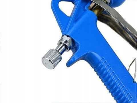 PNEUMATISK PUDSMALERISPISTOL MED 5L TANK + GEKO DYSER