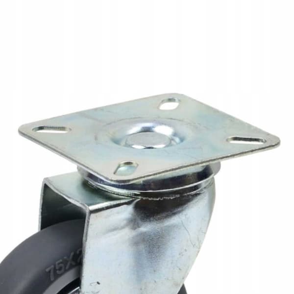 Svinghjul til møbelvogn 50mm PP/TPR GEKO