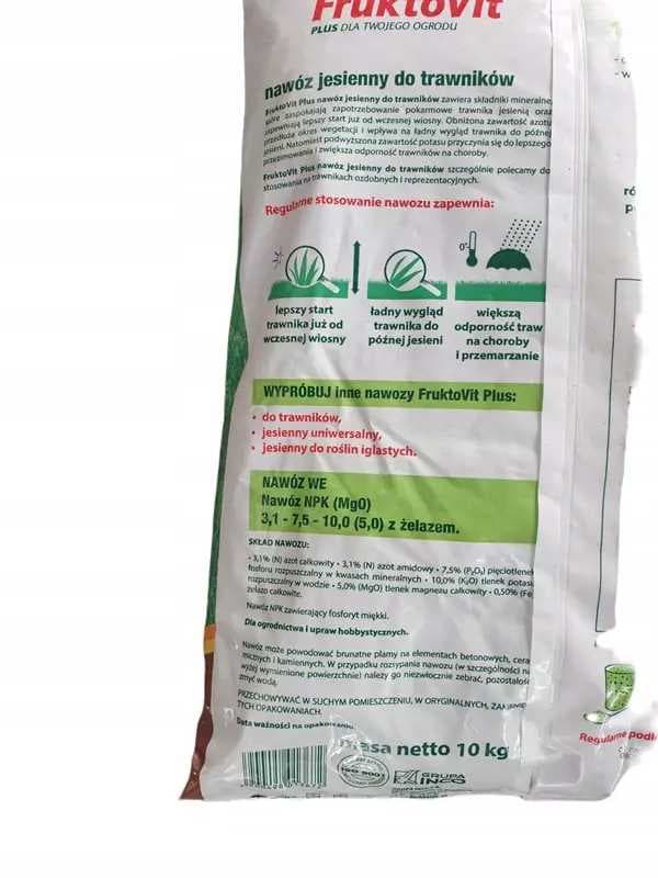 INCO FRUKTOVIT PLUS PLÆNEGRÆSSE 10 KG IN