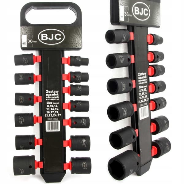 ISKUPYÖRYSTIKKEET 1/2"" 8-27mm BJC /38mm/