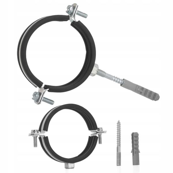 Metallinen puristin kumilla putkille 2" 60-64mm
