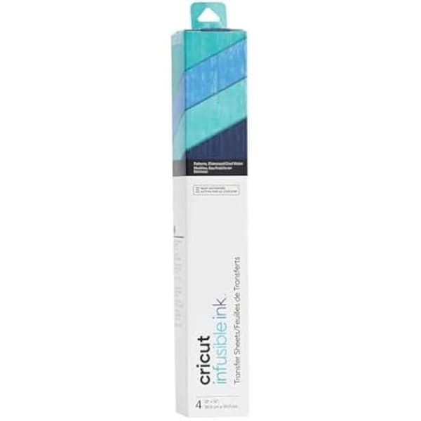 Överföringsark - CRICUT - Infusible Ink - Åldrat kallt vatten - 4 stycken - 30,5 x 30,5 cm