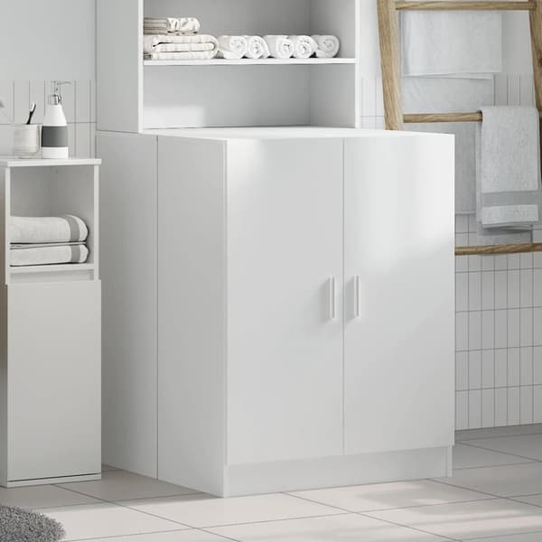 vidaXL vaskemaskineskab 71x71,5x91,5 cm hvid