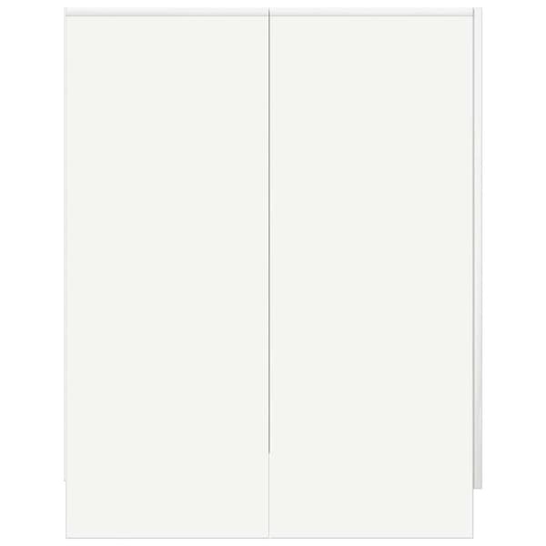 vidaXL vaskemaskineskab 71x71,5x91,5 cm hvid
