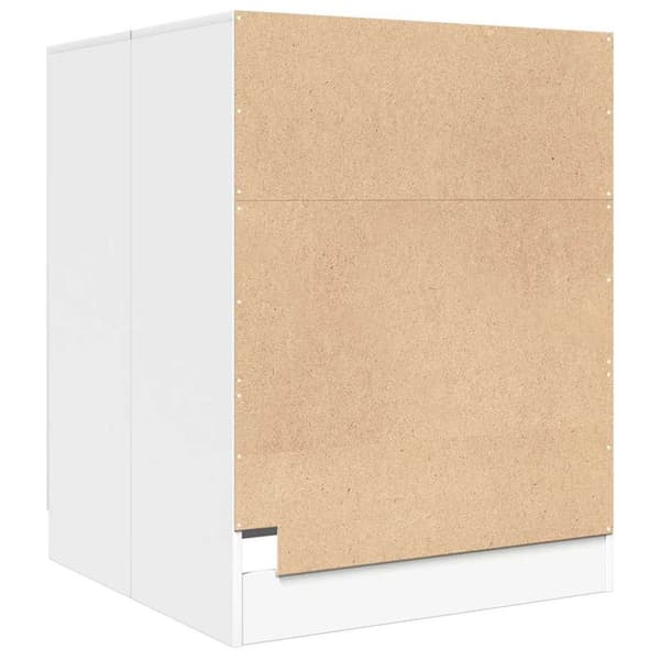 vidaXL vaskemaskineskab 71x71,5x91,5 cm hvid