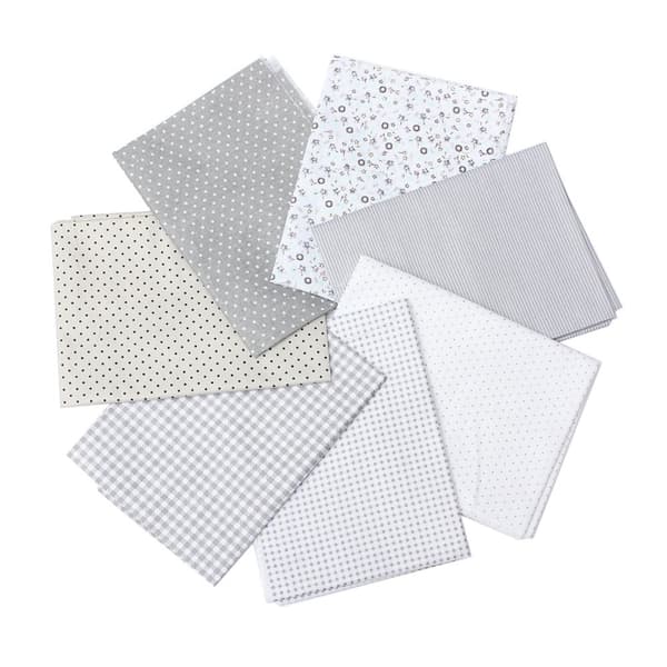7stk 45*45cm Diverse stof Firkanter Blødt stof Bomuldsklud