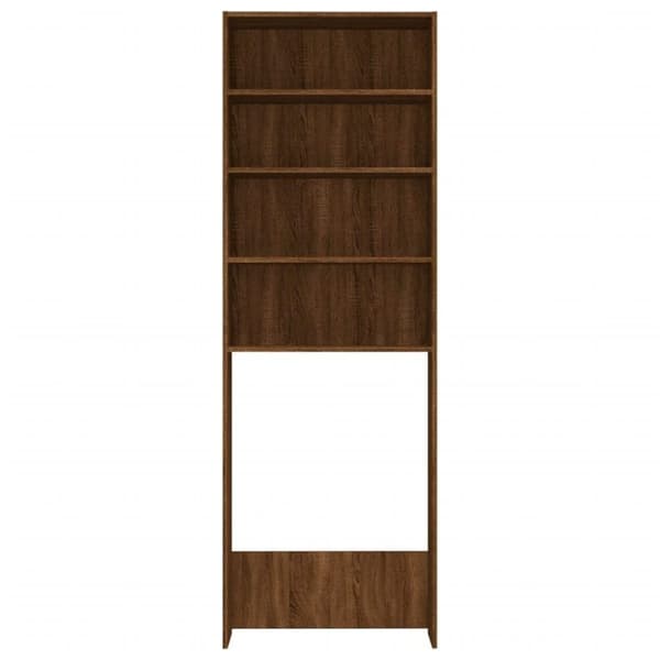 vidaXL Pesukonekaappi ruskea tammi 64x24x190 cm