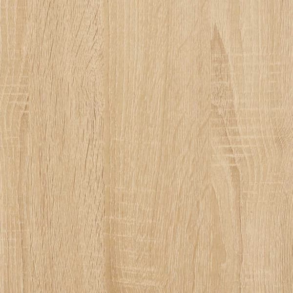 vidaXL badeværelsesskab til vaskemaskine 64x25,5x190 cm sonoma-eg