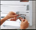 Miniatyrbild 4 av 5: Leifheit 25703 pappershanddukshållare Väggmonterad pappershanddukshållare Grå, Vit