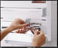 Miniatyrbild 7 av 7: Leifheit 25723 pappershanddukshållare Väggmonterad pappershanddukshållare Vit