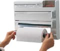 Miniatyrbild 2 av 7: Leifheit 25723 pappershanddukshållare Väggmonterad pappershanddukshållare Vit