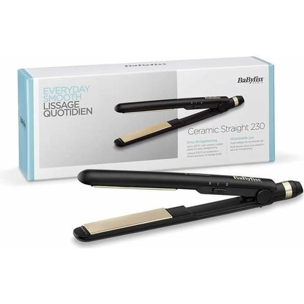 Babyliss ST089E - Babyliss glattejern - 2 temperaturindstillinger - Op til 230 ¬∞ C - Keramiske plader - Varmebestandig Mat