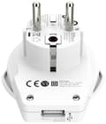 Miniatyrbilde 4 av 4: Skross 1500266 Travel adapter World to Europe USB 1.0