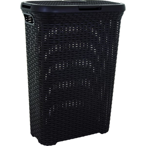 Curver NATURAL STYLE laundry basket 40L DarkBrown