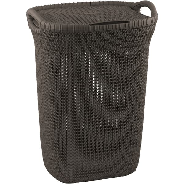 Curver Knit laundry basket 57 L Rectangular Plastic Brown