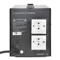 Miniatyrbillede 2 af 6: Silvercloud Spændingsstabilisator 2000va 1200w 9.1a Sort