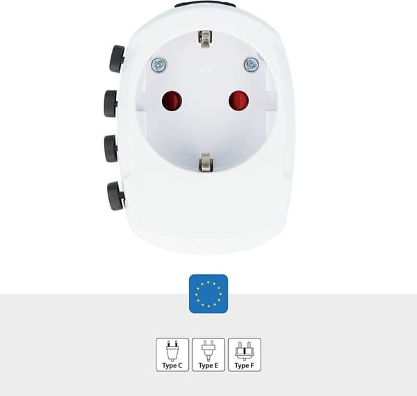 World Adapter SKROSS PRO Earthed 1103145, World