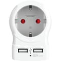Miniatyrbillede 3 af 3: Travel Adapter SKROSS home USB power hub with a socket extender