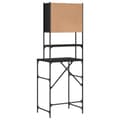 Miniatyrbillede 10 af 11: vidaXL vaskemaskineskab 68x48,5x194 cm sort