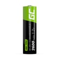 Pikkukuva 3 / 3: Green Cell - 4x AA HR6 2600mAh akku