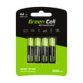 Pikkukuva 1 / 3: Green Cell - 4x AA HR6 2600mAh akku