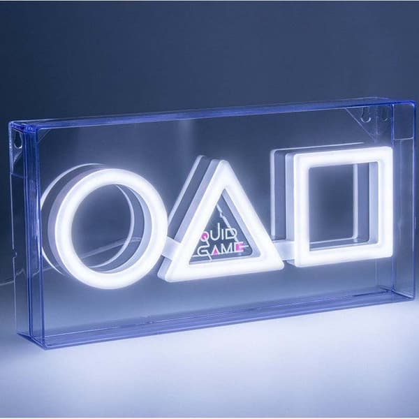 Paladone Neontyylinen Led-lamppu Squid Game 15x30 Cm
