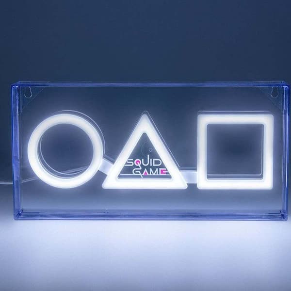 Paladone Neontyylinen Led-lamppu Squid Game 15x30 Cm