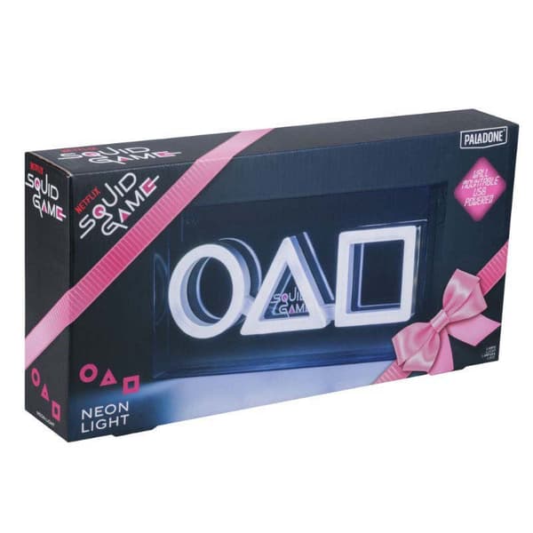 Paladone Neontyylinen Led-lamppu Squid Game 15x30 Cm