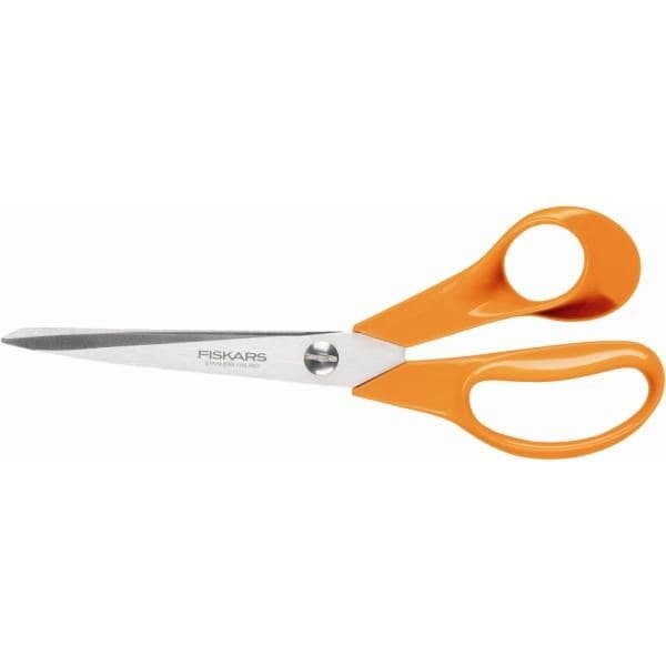 Fiskars Sarto Art & Craft saks Lige snit Orange, Rustfrit stål