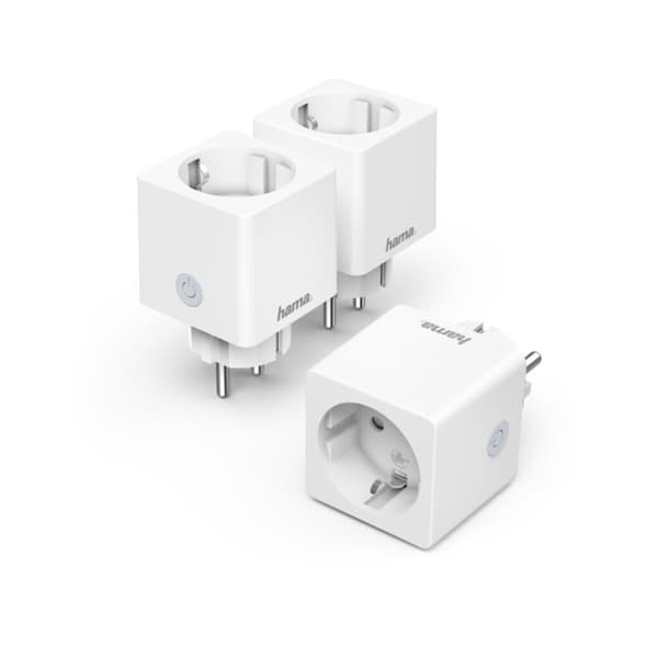 Hama Wifi-stik Lille Firkantet 3.680 W 16A Pakke med 3