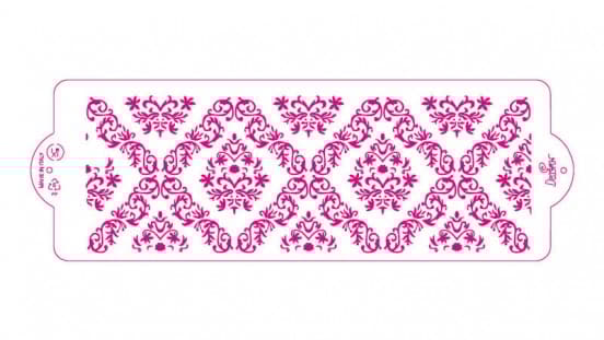 Decora Tårt Stencil 10x30cm olika motiv
