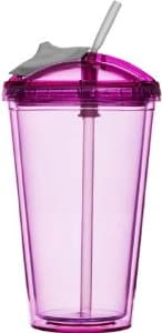 Smoothie mugg 0,45 liter Rosa Sagaform