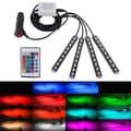 Miniatyrbild 1 av 8: Belysning bilgolv 36st LED 4i1 RGB Neon - Fjärr