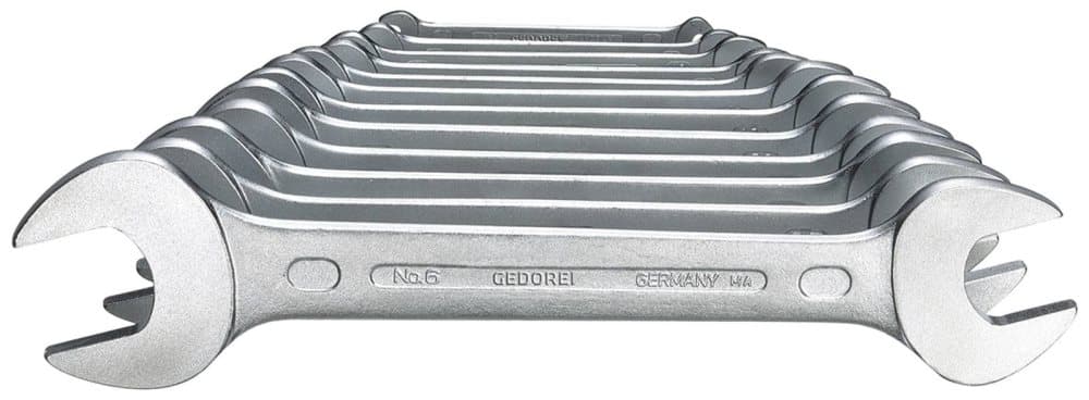 Gedore 6078350 Dubbelskruvnyckelsats 12 delar 6 - 34 mm DIN 3110