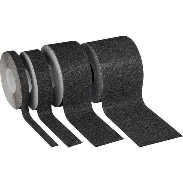 Rocol RS43532 Anti-glidtejp svart (L x B) 18.25 m x 100 mm Svart