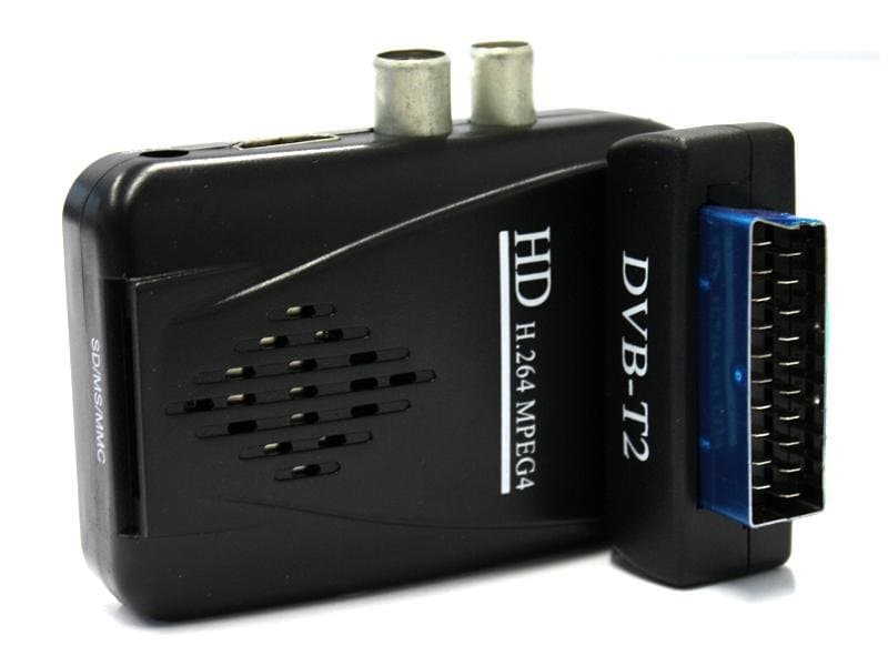 DVB-T2 SCART-tv-tuner (med HDMI-port)
