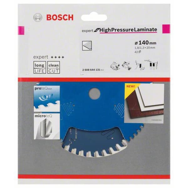 Cirkelsågsklinga Bosch Accessories 2608644131 140 mm