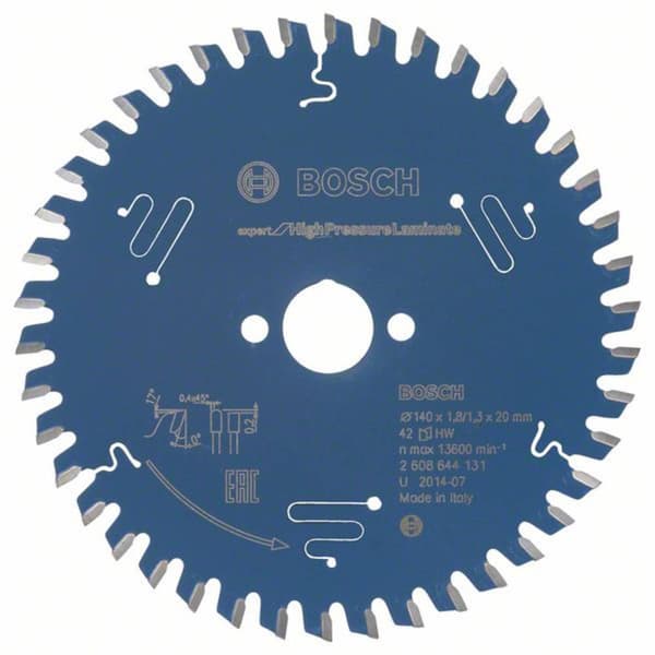 Cirkelsågsklinga Bosch Accessories 2608644131 140 mm
