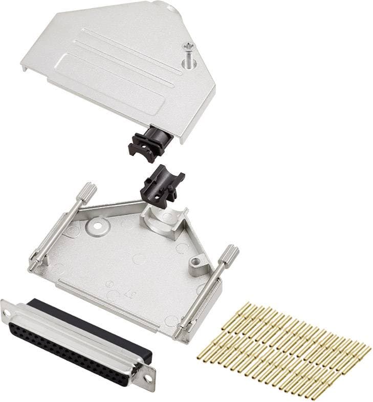 encitech DTZK37-DBCS-K 6355-0050-14 D-Sub honkontakt set 180 Antal poler: 37 Crimp 1 st