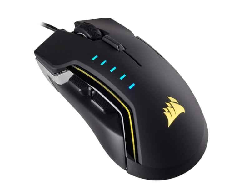 Corsair GLAIVE RGB USB optisk 16000DPI højre sort mus ch-9302111-EU