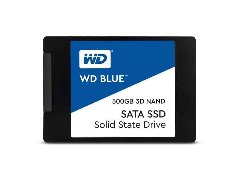 SSD 500gb WD Blue 2,5 (6,3 cm) SATAIII 3D 7mm interne bulk WDS500G2B0A
