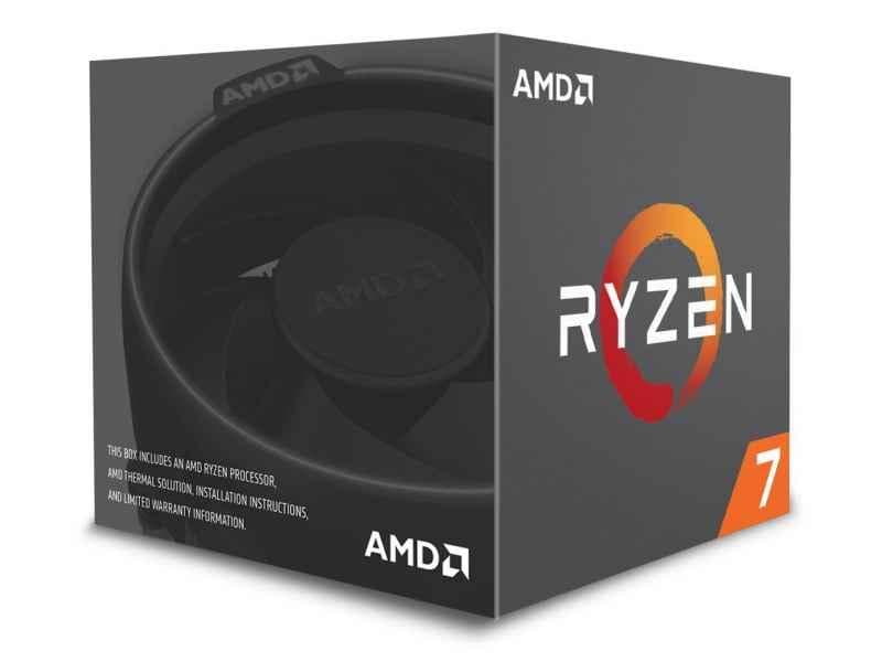 AMD Ryzen 7 2700X 3,7 GHz låda processorn YD270XBGAFBOX