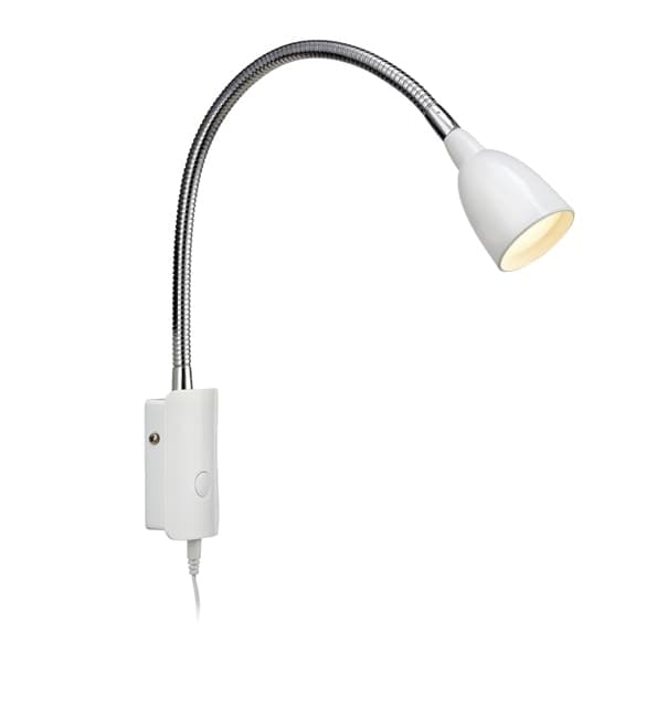 Tulip Vägglampa Vit