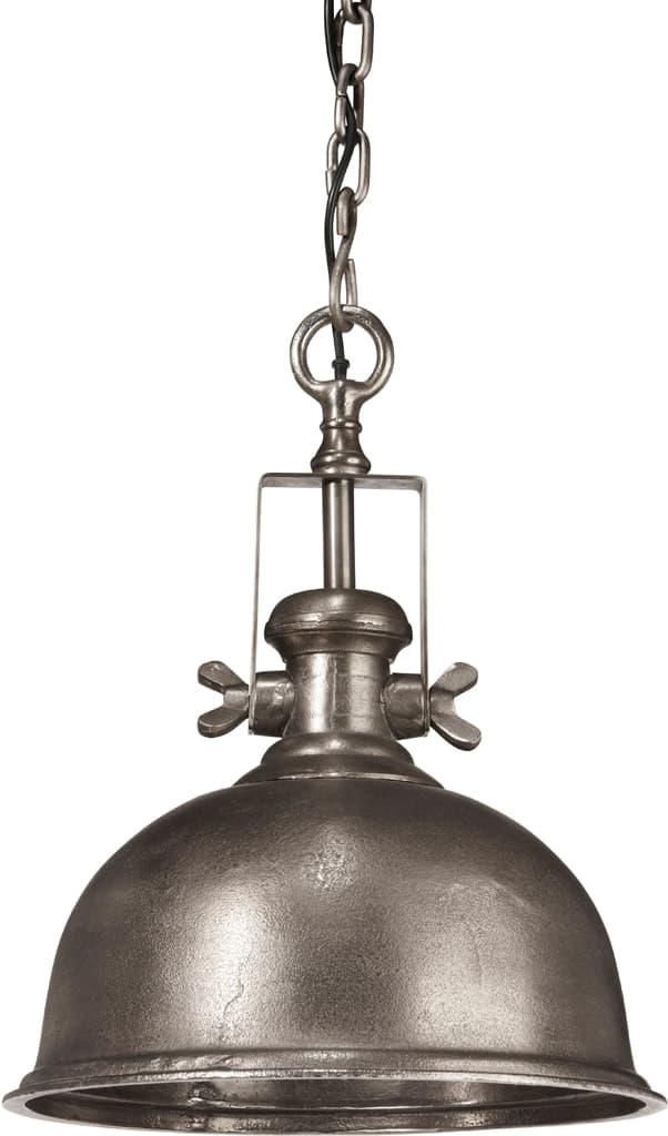 Leeds Taklampa Råsilver 38cm