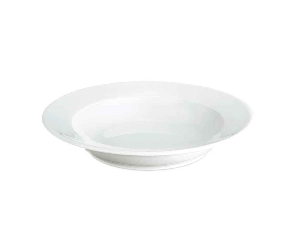 Sancerre tallerken dyb hvid, Ø 22 cm