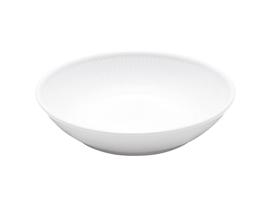 Plissé salat-/pastatallerken 20 cm