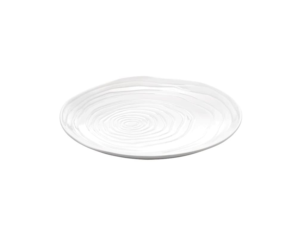 Boulogne tallrik flat vit, Ø 16,5 cm