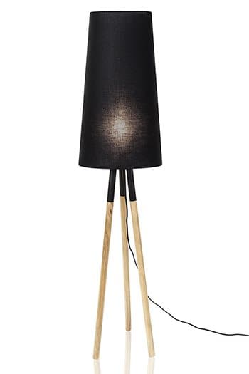 Golvlampa Oslo Svart